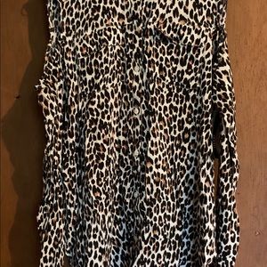 Leopard blouse
